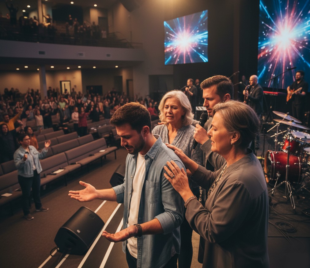 Person being prayed for