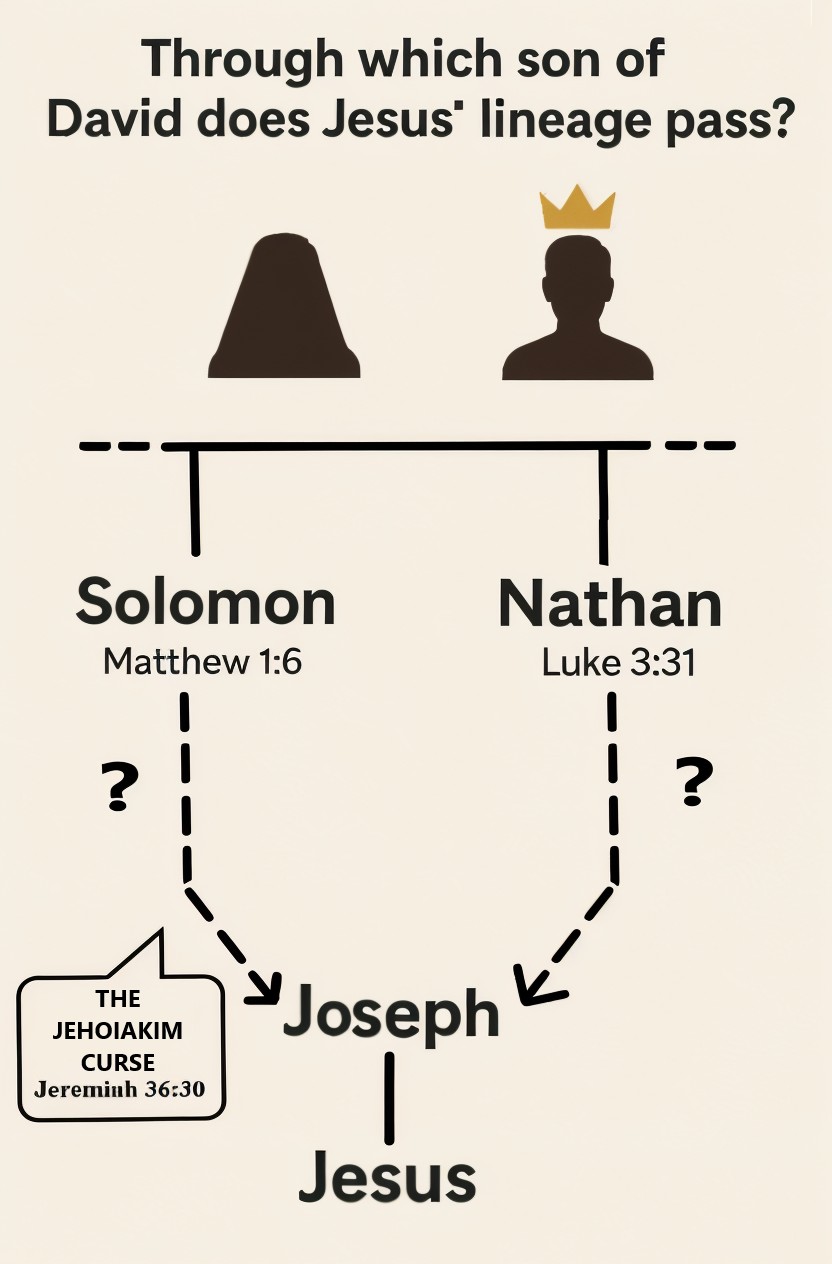 Jesus' Lineage Contradiction Image